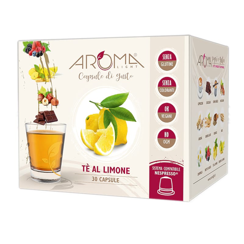 Capsule Nespresso Tè al Limone 1 capsule nespresso te al limone