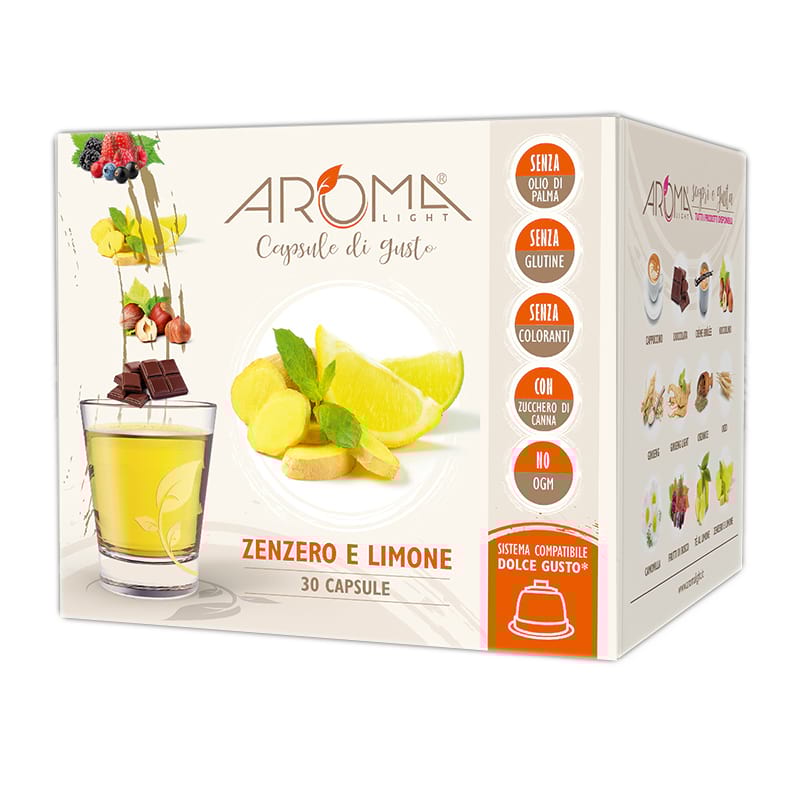 Capsule Dolce Gusto Zenzero e Limone 1 capsule dolce gusto zenzero e limone